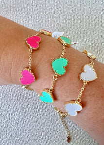 Love bracelet- mint