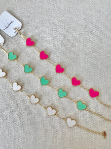 Love bracelet- mint