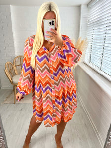 Brid dress - orange